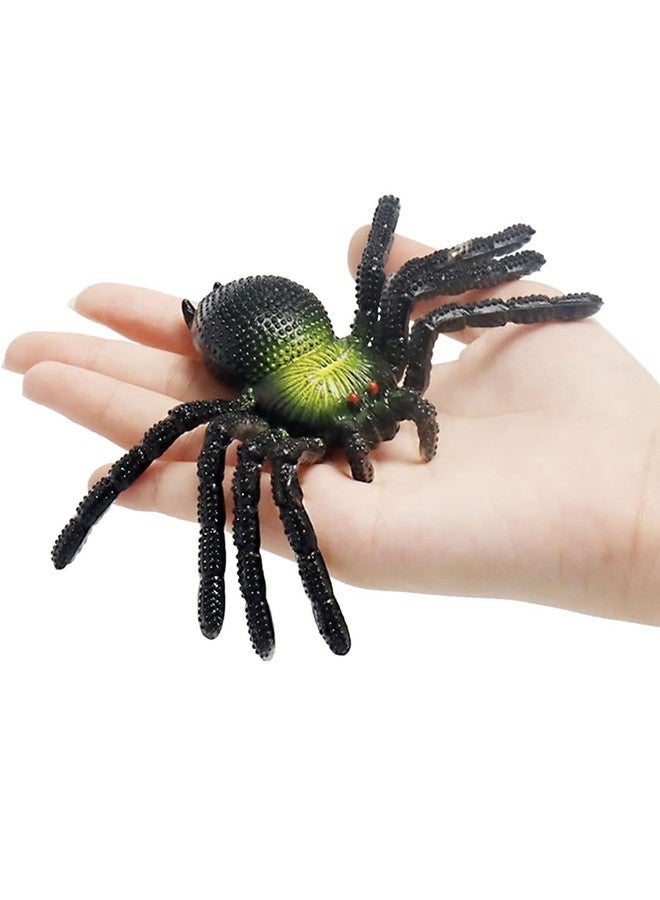 richtots Premium Spider Decorations, Large Spider Rubber Fake Spider Realistic Prank Props for Home Indoor Party Decorations Supplies - Image 2